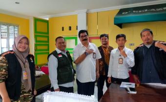 Bawaslu Kota Solok AwasiPelaksanaan Tes Wawancara Calon Anggota PPS Pemilu 2024