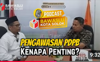 Badan Pengawas Pemilihan Umum (Bawaslu) Kota Solok resmi meluncurkan Podcast Bawaslu Kota Solok pada Selasa, 14 Oktober 2025,