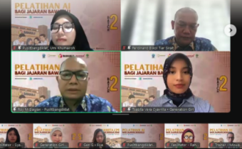 Bawaslu Kota Solok mengikuti Pelatihan AI Bawaslu Batch 2 yang diselenggarakan oleh Bawaslu RI bekerja sama dengan Generation Girl (Yayasan Generasi Maju Berkarya). Pelatihan berlangsung pada 28–29 November 2025 melalui LMS Bawaslu secara synchronous, serta dilanjutkan pada 1 Desember 2025 melalui tatap muka virtual via Zoom sebagai bagian dari metode asynchronous pembelajaran.