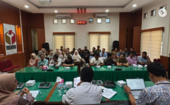 Bawaslu Kota Solok menghadiri Kegiatan Evaluasi Pelaksanaan Pengembangan Pusat Pendidikan dan Pelatihan Pengawasan Pemilu Partisipatif Tahun 2025 yang diselenggarakan oleh Bawaslu Provinsi Sumatera Barat, Kamis (18/12).