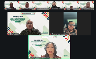 Bawaslu Kota Solok mengikuti Workshop Tugas Pokok Fungsi Jabatan Analis Kebijakan untuk ASN di Lingkungan Bawaslu, Kamis (22/10/2026).
