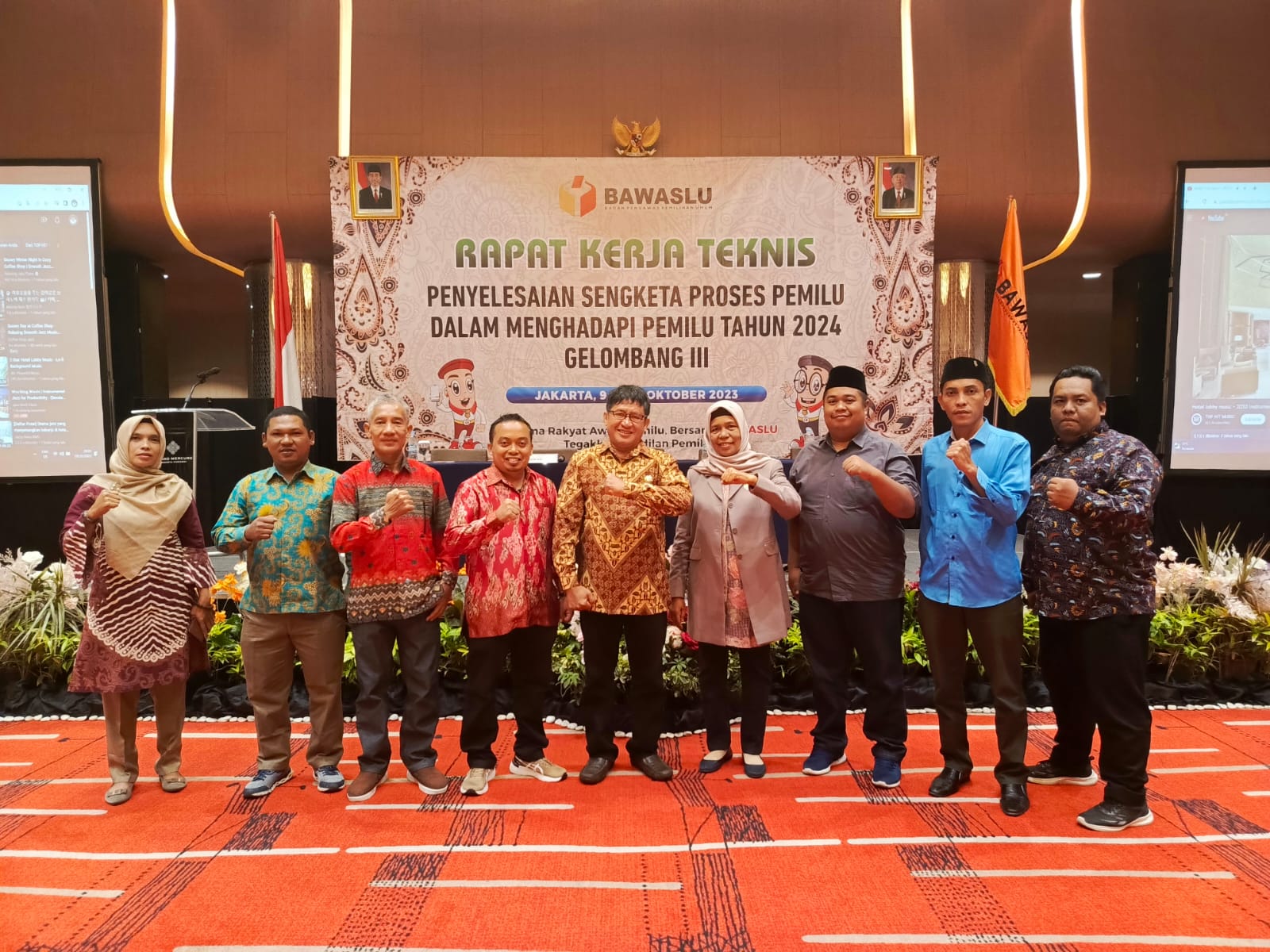 Bawaslu RI Gelar Rakernis Penyelesaian Sengketa Proses Pemilu dalam Menghadapi Pemilu Tahun 2024 