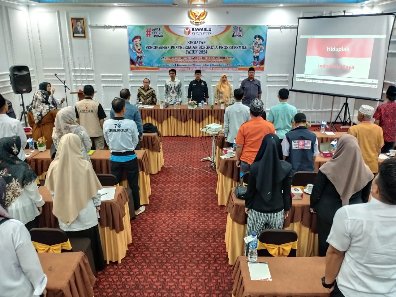 Cegah Potensi Sengketa Proses Pemilu, Bawaslu Kota Solok Gelar Workshop Pencegahan Penyelesaian Sengketa Proses Pemilu Tahun 2024 