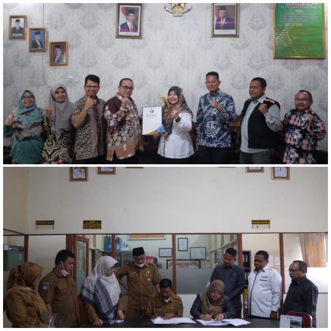 Cegah terjadinya pelanggaran netralitas ASN, Bawaslu Kota Solok jalin MoU dengan SLTA se-Kota Solok