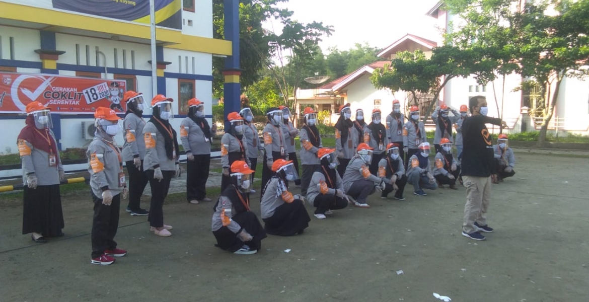 Bawaslu Awasu Gerakan Coklit Serentak Pemilihan Serentak Tahun 2020 di Kota Solok