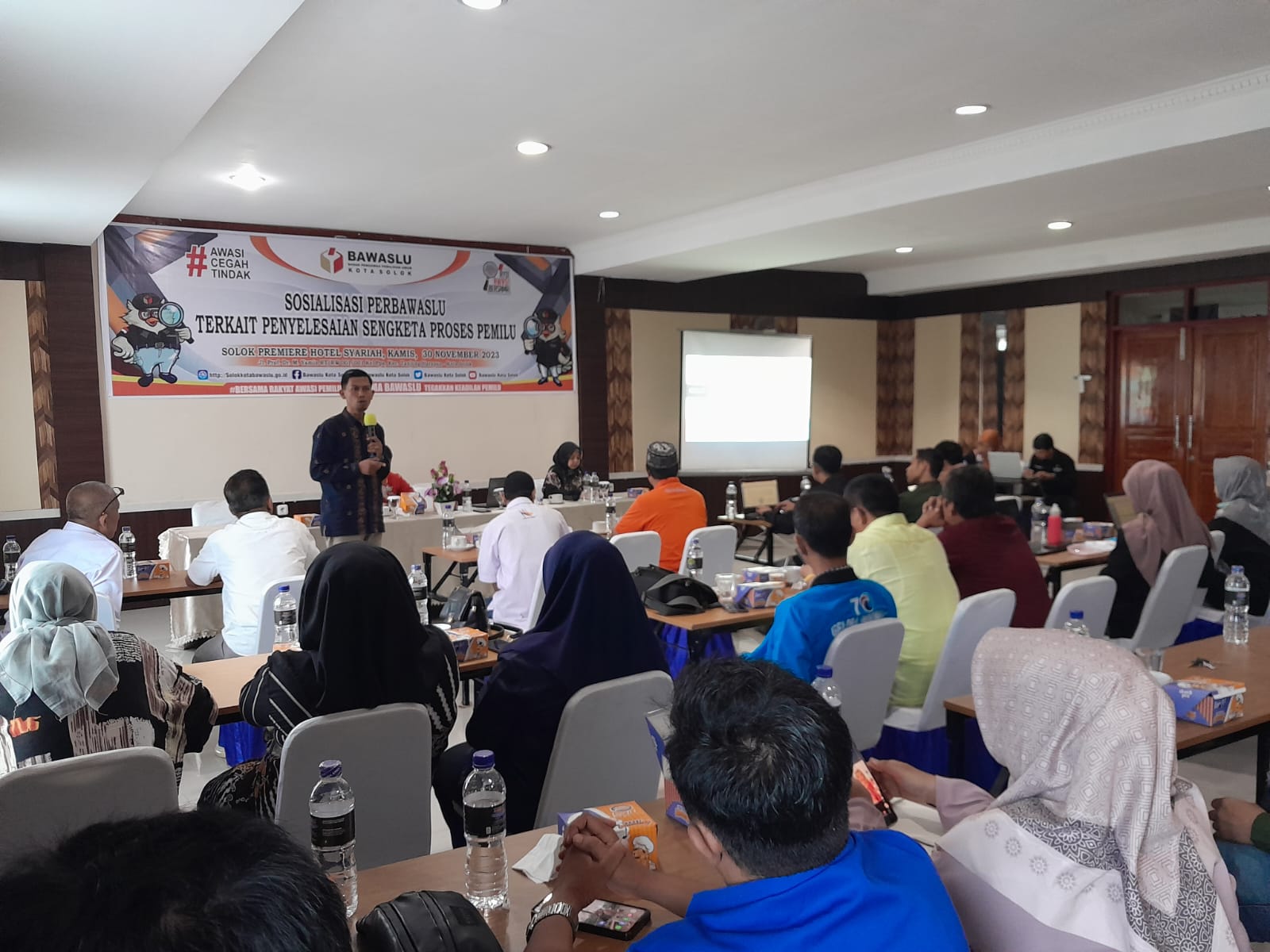 Sosialisasi Perbawaslu Penyelesaian Sengketa Proses Pemilu