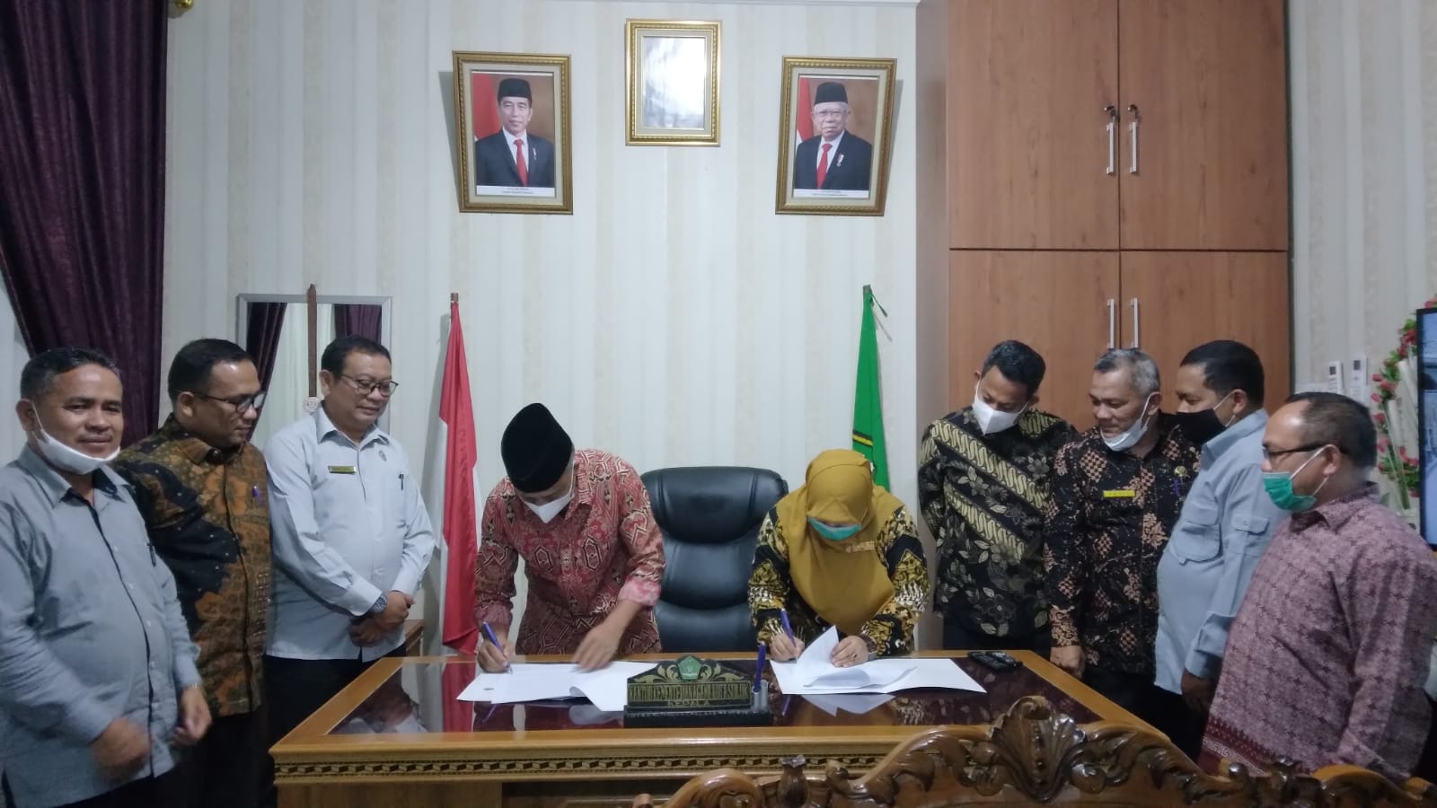 Cegah Terjadinya Money Politic dan Penggunaan Isu SARA, Bawaslu Kota Solok Jalin Kerjasama dengan Kantor Kementerian Agama Kota Solok