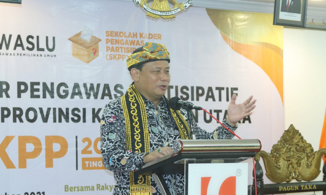 Buka SKPP di Tarakan, Abhan Harap Anak Muda Jadi Simbol Pengawasan Partisipatif