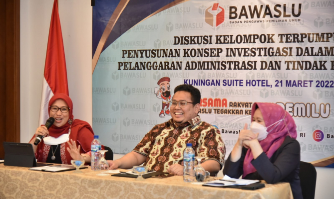 Bawaslu Susun Perbawaslu Terkait Investigasi Penanganan Dugaan Pelanggaran Pemilu