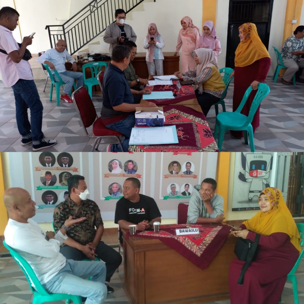 Bawaslu Kota Solok Laksanakan Fungsi Pengawasan Klarifikasi Tanggapan Masyarakat Terhadap Keanggotaan Parpol Calon Peserta Pemilu 2024