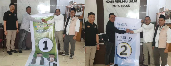 Badan Pengawas Pemilihan Umum (Bawaslu) Kota Solok melakukan pengawasan melekat validasi Alat Peraga Kampanye (APK) dan bahan kampanye Pasangan Calon Walikota dan Wakil Walikota Solok Tahun 2024. Pengawasan dilakukan langsung di Kantor KPU Kota Solok, 21/10).