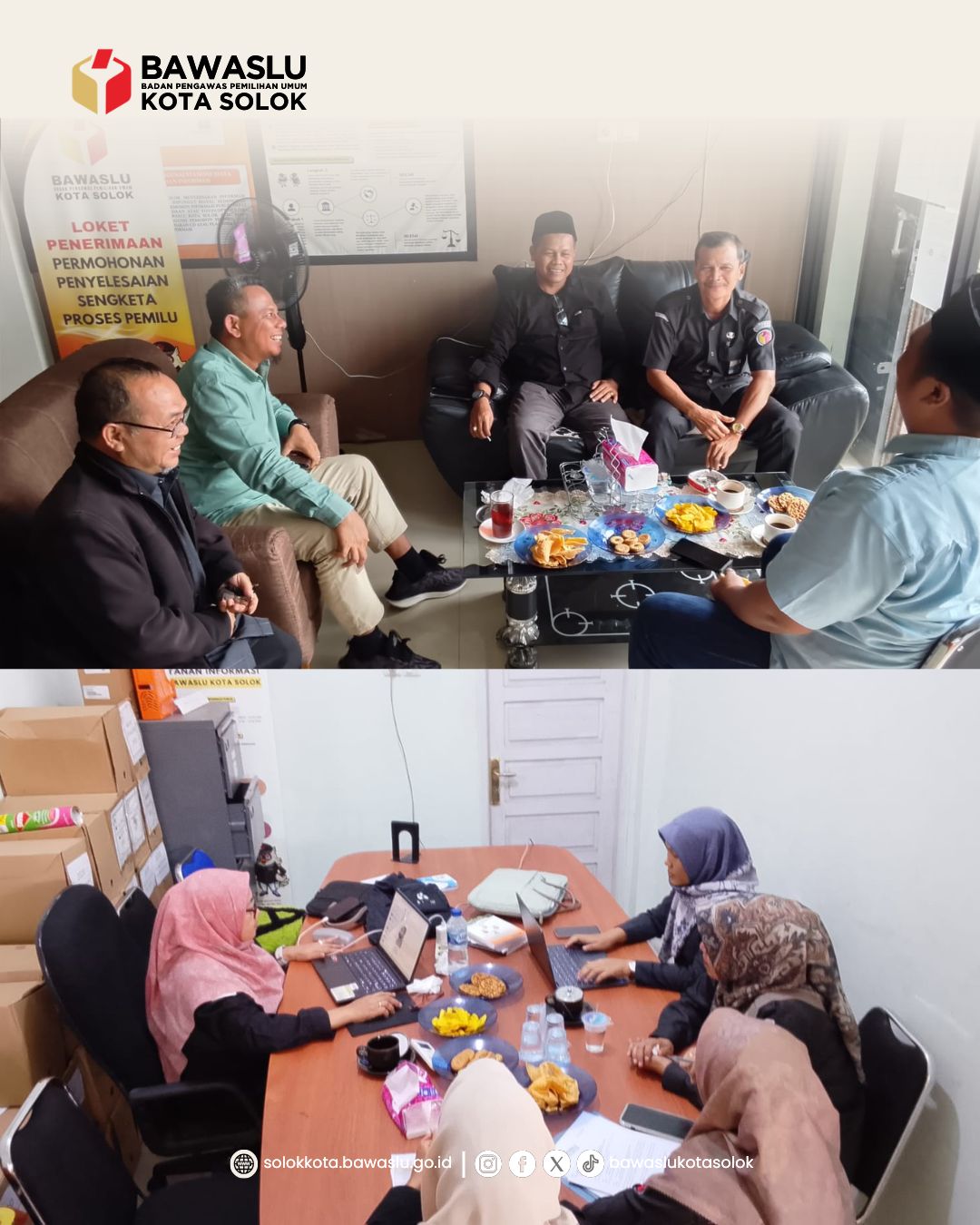 Bawaslu Sumbar Lakukan monitoring dan evaluasi (monev) terhadap Perjanjian Kinerja serta Rencana Strategis lembaga (7/04/2026)