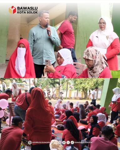 Ketua Bawaslu Kota Solok Rafiqul Amin, hadir dan berpartisipasi aktif dalam kegiatan lomba dan kebersamaan yang diselenggarakan oleh Dewan Pimpinan Cabang (DPC) Persatuan Penyandang Disabilitas Indonesia (PPDI) Kota Solok, di Taman Istiqlal, Lapangan Merdeka Solok, Minggu (23/8/2026)