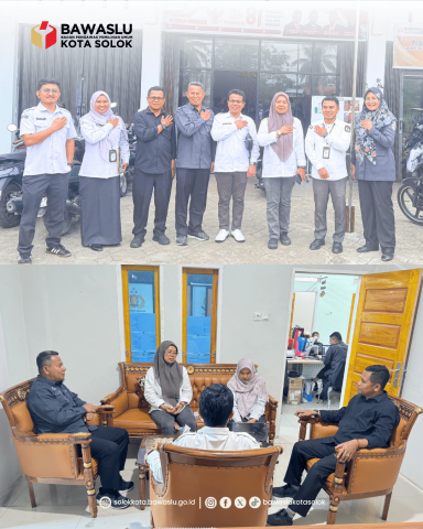 Bawaslu Kota Solok bersama KPU Kota Solok melaksanakan koordinasi dalam rangka persiapan Rapat Pleno Terbuka Pemutakhiran Data Pemilih Berkelanjutan (PDPB) Triwulan III Tahun 2026. (21/9/2026).