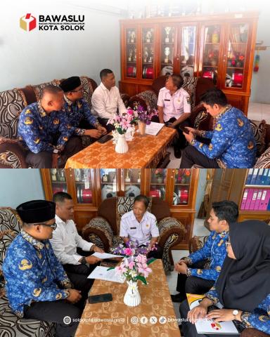 Bawaslu Kota Solok laksanakan audiensi dan koordinasi Perjanjian Kerja Sama dengan Sekolah Luar Biasa Negeri (SLBN) 1 Kota Solok, Rabu (28/10/2026).