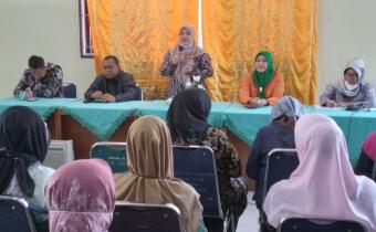 Tingkatkan Partisipatif dan Pencegahan, Bawaslu Kota Solok Berikan Sosialisasi Pengawasan Pemilu pada TP-PKK