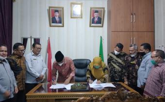 Cegah Terjadinya Money Politic dan Penggunaan Isu SARA, Bawaslu Kota Solok Jalin Kerjasama dengan Kantor Kementerian Agama Kota Solok