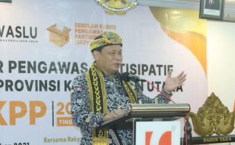 Buka SKPP di Tarakan, Abhan Harap Anak Muda Jadi Simbol Pengawasan Partisipatif