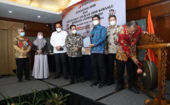 Luncurkan JDIH Berbasis Android dan Ios , Totok: Kami Ingin Masyarakat Paham Produk Hukum Bawaslu