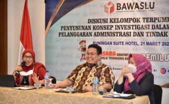 Bawaslu Susun Perbawaslu Terkait Investigasi Penanganan Dugaan Pelanggaran Pemilu