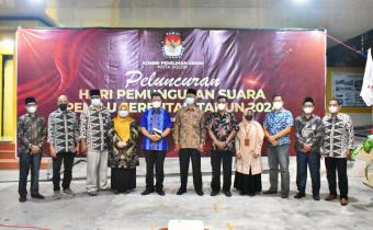 Launching Hari Pemungutan Suara 2024 artinya Pemilu 2024 sudah di gaungkan