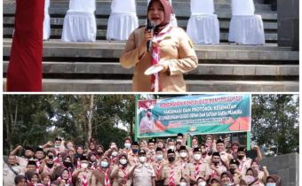 Triati ; "Bersama Saka Adhyasta Pemilu Kota Solok Kita Tingkatkan Partisipasi Masyarakat".