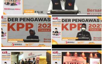 Bawaslu Kota Solok Saksikan Kick Off SKPP Bawaslu Tahun 2021 2021