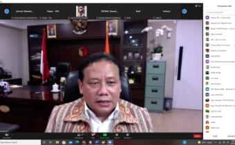 Webinar Penegakan Hukum Pemilu, Abhan Tegaskan Perlunya Perbaikan Sutruktur, Substansi, dan Kultur