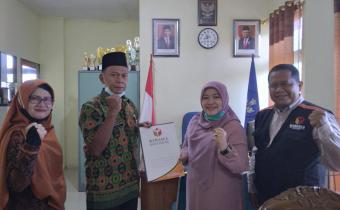 Dorong Netralitas ASN dan Partisipasi Pemilih Pemula, Bawaslu Kota Jalin Kerjasama Bersama SMK N 3 Solok