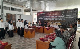PELANTIKAN 10 ANGGOTA PPK PILKADA TAHUN 2024