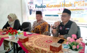 Bawaslu Kota Solok Launching Posko Kawal Hak Pilih