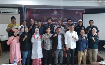 Bawaslu Kota Solok hadiri Rapat Koordinasi Persiapan Pelaksanaan Deklarasi Kampanye Damai Pilkada serentak 2014 yang digelar oleh KPU Kota Solok, Sabtu (21/09).