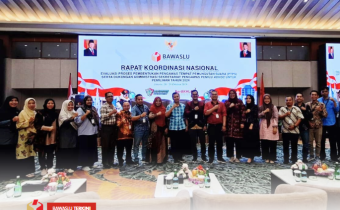 Badan Pengawas Pemilihan Umum (Bawaslu) Kota Solok menghadiri kegiatan Rapat Koordinasi Nasional yang digelar oleh Bawaslu RI di Jakarta (28-31 Oktober 2024)