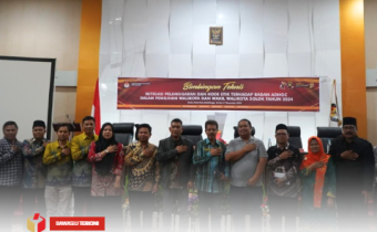 Bawaslu Kota Solok menghadiri kegiatan Bimbingan Teknis Mitigasi Pelanggaran Kode Etik Terhadap Badan Adhoc dalam Pemilihan Walikota dan Wakil Walikota dan Wakil Walikota Solok Tahun 2024 yang diselenggarakan oleh KPU Kota Solok di Rocky Hotel Bukittinggi (16-17/11).