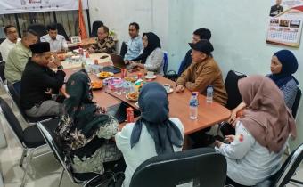 Bawaslu Kota Solok menerima kunjungan monitoring dari Pusat Data dan Informasi (Pusdatin) Bawaslu RI pada Rabu, 10 September 2025, bertempat di Kantor Bawaslu Kota Solok.