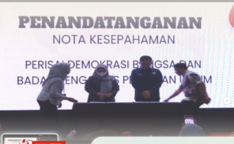 Sebanyak 40 peserta dari Kota Solok mengikuti kegiatan Kick Off Pendidikan Pengawas Partisipatif (P2P) Dalam Jaringan (Daring) Tahun 2025 yang diselenggarakan oleh Bawaslu Republik Indonesia, Kamis (23/10).