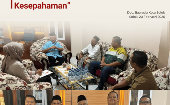 Bawaslu Kota Solok Laksanakan Audiensi bersama UMMY Solok, 20 Februari 2026