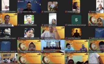 Bawaslu Kota Solok Ikuti Ngabuburit Pengawasan Kabupaten/Kota secara Daring 25 Februari 2026