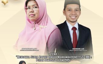 Ngabuburit Pengawasan yang diselenggarakan secara kolaboratif oleh Bawaslu Kabupaten Solok dan Bawaslu Kota Payakumbuh pada Kamis (26/2/2026)