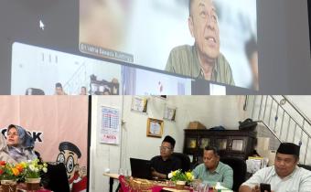 Bawaslu Kota Solok menggelar Rapat Fasilitasi Pengelolaan Layanan Hukum bagi jajaran pengawas, Selasa (28/4/2026)