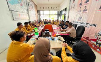 Konsolidasi Demokrasi Bawaslu Kota Solok bersama BEM UMMY Solok (21/5/26) 
