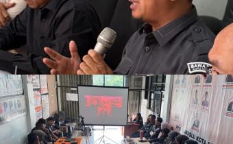 Ketua Bawaslu Kota Solok saat menegaskan Komitmen Lembaga dalam jaga Tertib Administrasi Pengelolaan Aset BMN (25/5/26)
