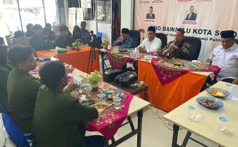 Bawaslu Kota Solok lakukan penguatan demokrasi di luar tahapan pemilu.