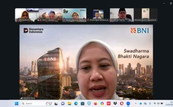 Bendahara Pengeluaran Pembantu mengikuti Sosialisasi BNI Direct Kamis (21/05)