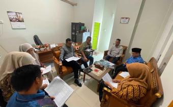 Bawaslu Kota Solok menggelar Rapat Dalam Kantor (RDK) terkait Pertanggungjawaban Pelaksanaan Anggaran Keuangan Bulan Mei Tahun 2026 pada Kamis (11/6/2026)