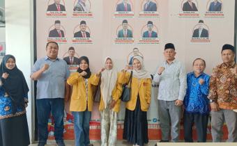 kunjungan tiga mahasiswa Program Studi Pendidikan Ekonomi Fakultas Keguruan dan Ilmu Pendidikan (FKIP) Universitas Mahaputra Muhammad Yamin (UMMY) Solok dalam rangka pelaksanaan observasi dan pengumpulan informasi terkait manajemen sumber daya manusia, Selasa (23/6/2026)