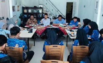Bawaslu Kota Solok adakan Rapat Pengawasan Pemutakhiran Data Pemilih Berkelanjutan (PDPB) Triwulan II Tahun 2026 di Kantor Bawaslu Kota Solok, Kamis (25/6/2026)