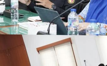 Koordinator Divisi Penanganan Pelanggaran, Data dan Informasi Bawaslu Provinsi Sumatera Barat (Vifner) memberikan arahan dalam RDK Keterbukaan Informasi Publik, Selasa 11 Agustus 2026.