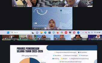 Bawaslu Kota Solok menghadiri kegiatan Rapat Pemantauan dan Pembinaan Pertanggungjawaban Belanja Dana Hibah Pilkada Serentak Tahun 2024 