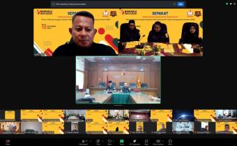 Bawaslu Kota Solok menjadi Penyelengara (SEPAKAT), Mengangkat tema “Peranan Support Systems SDM Kesekretariatan dalam Pengawasan Pemilu 2029”, Senin (12/10/2026)